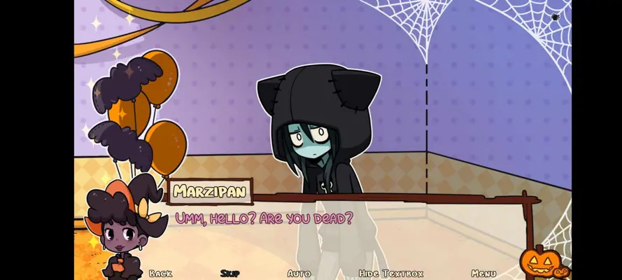 First Kiss at a Spooky Soiree android App screenshot 6